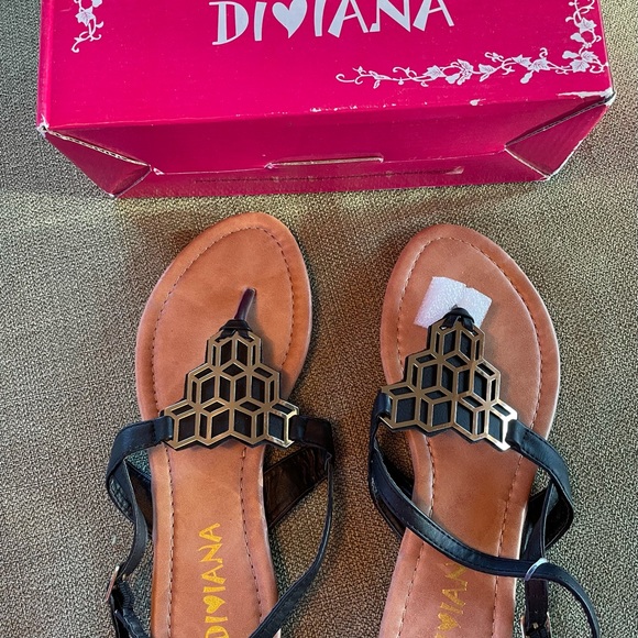 NWT Jaliya black sandals - Picture 4 of 4